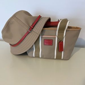 COACH Tote and Hat Set
